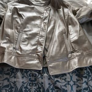 Faux Leather Jacket